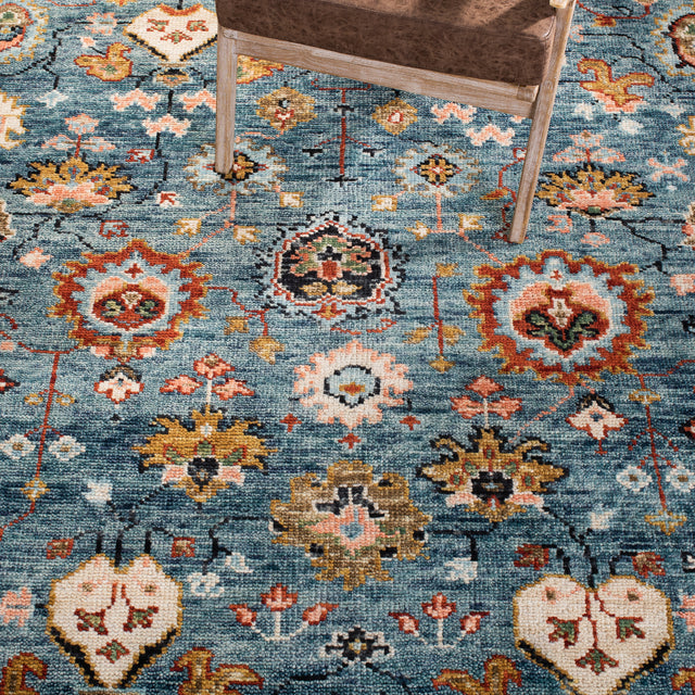 Safavieh Samarkand Srk117M Blue/Red Rugs.