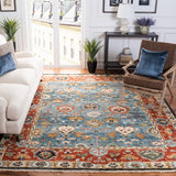 Safavieh Samarkand Srk117M Blue/Red Rugs.