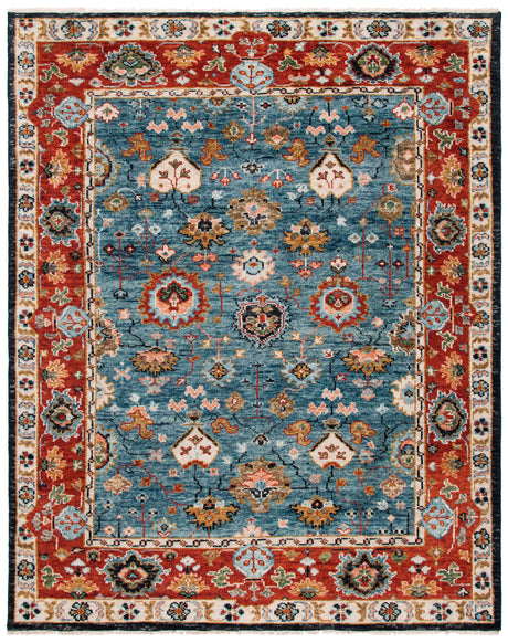 Safavieh Samarkand Srk117M Blue/Red Rugs.