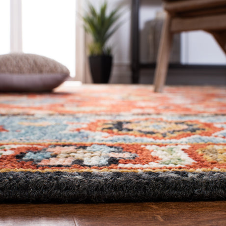 Safavieh Samarkand Srk117Q Red/Blue Rugs.