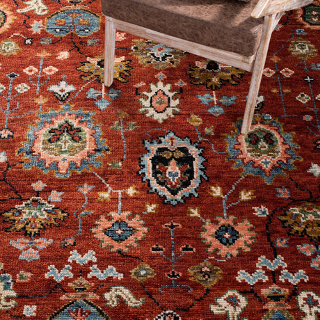 Safavieh Samarkand Srk117Q Red/Blue Rugs.
