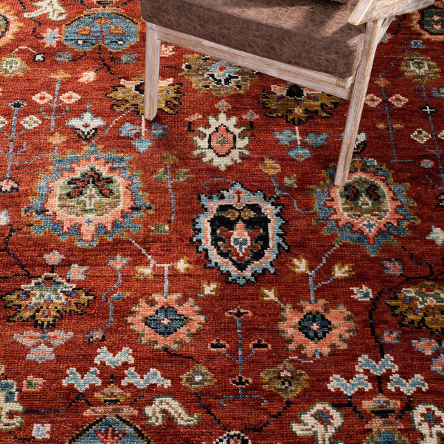 Safavieh Samarkand Srk117Q Red/Blue Rugs.
