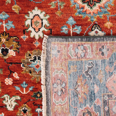 Safavieh Samarkand Srk117Q Red/Blue Rugs.