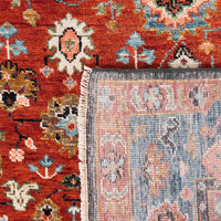 Safavieh Samarkand Srk117Q Red/Blue Area Rug