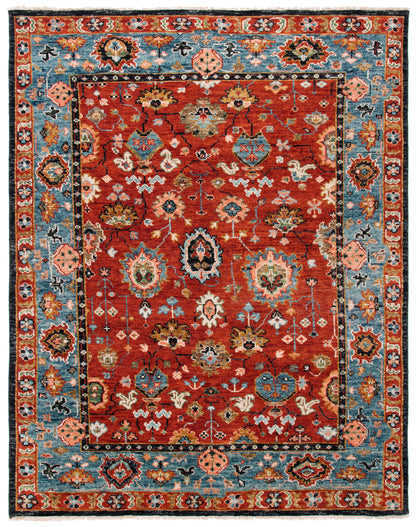 Safavieh Samarkand Srk117Q Red/Blue Area Rug