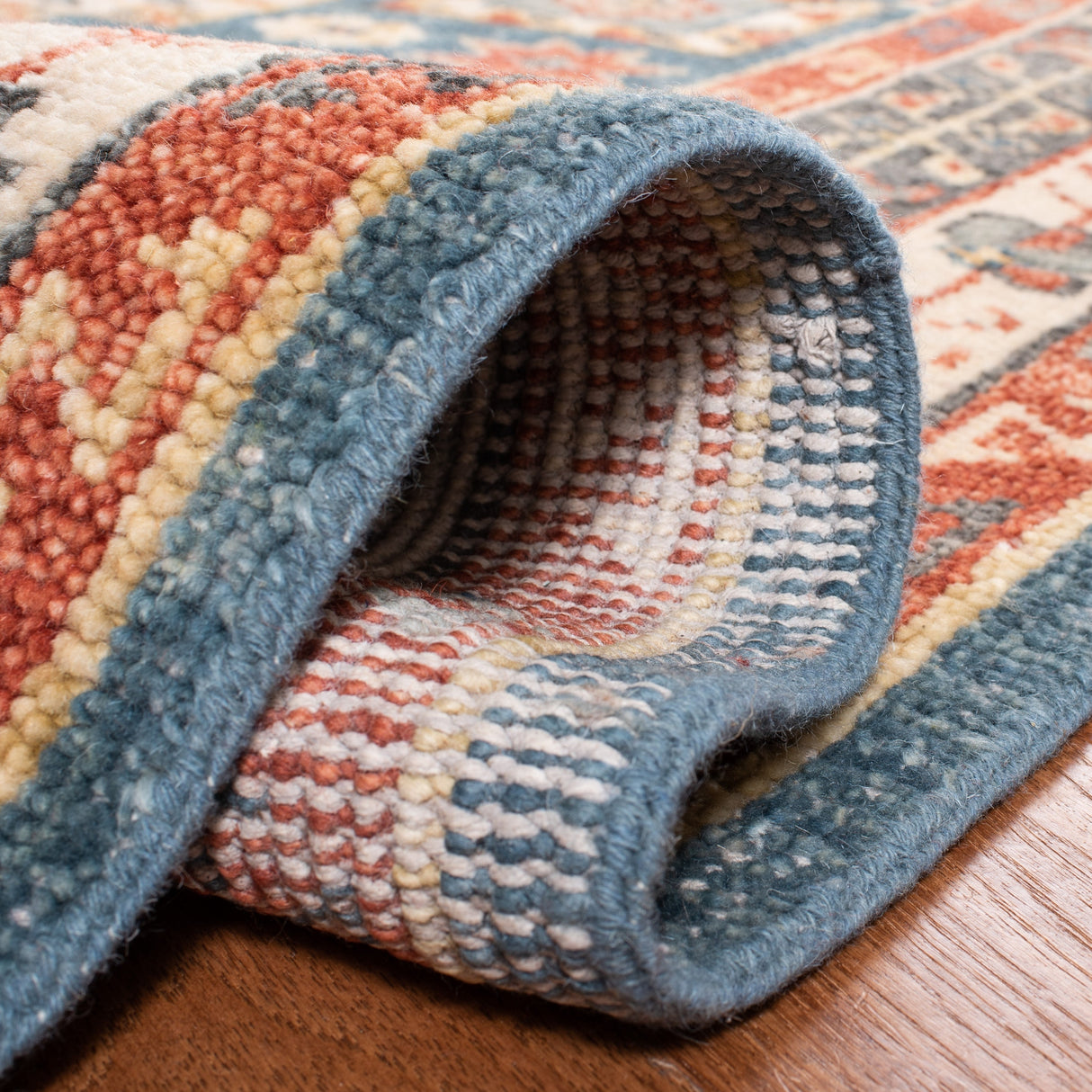 Safavieh Samarkand Srk118M Blue/Red Rugs.