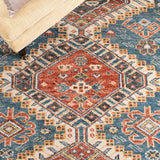 Safavieh Samarkand Srk118M Blue/Red Rugs.