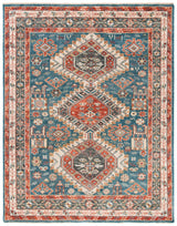 Safavieh Samarkand Srk118M Blue/Red Rugs.