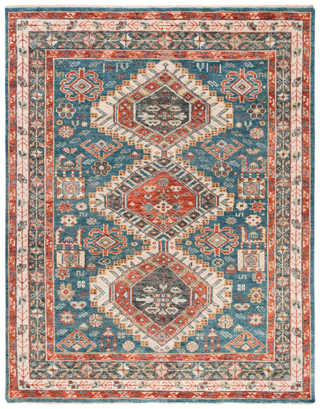 Safavieh Samarkand Srk118M Blue/Red Rugs.