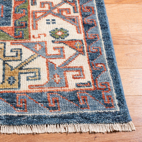 Safavieh Samarkand Srk119M Blue/Beige Rugs.