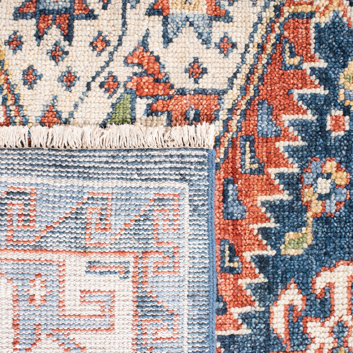 Safavieh Samarkand Srk119M Blue/Beige Rugs.