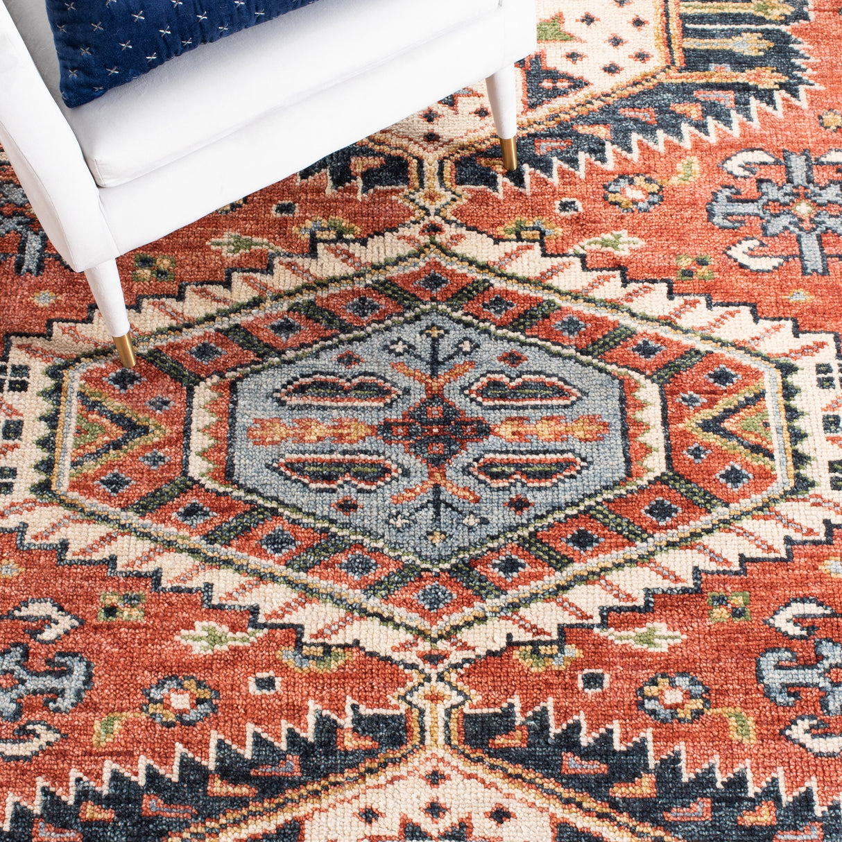 Safavieh Samarkand Srk119Q Red/Beige Rugs.