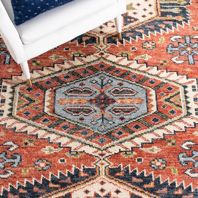Safavieh Samarkand Srk119Q Red/Beige Rugs.
