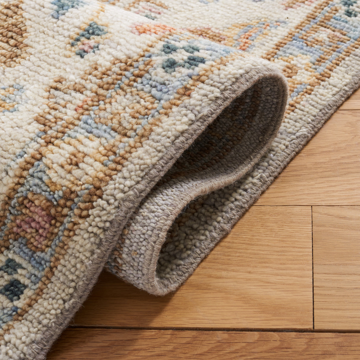 Safavieh Samarkand Srk122F Light Grey/Beige Rug.
