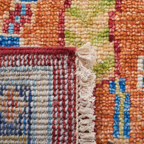 Safavieh Samarkand Srk123M Blue/Red Rug.