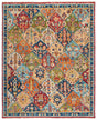 Safavieh Samarkand Srk123M Blue/Red Rug.