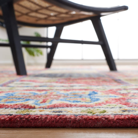 Safavieh Samarkand Srk124Q Red/Green Rug.