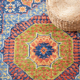 Safavieh Samarkand Srk166P Red/Blue Rug.