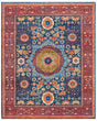 Safavieh Samarkand Srk166P Red/Blue Rug.