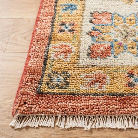 Safavieh Samarkand Srk170B Beige/Rust Rug.