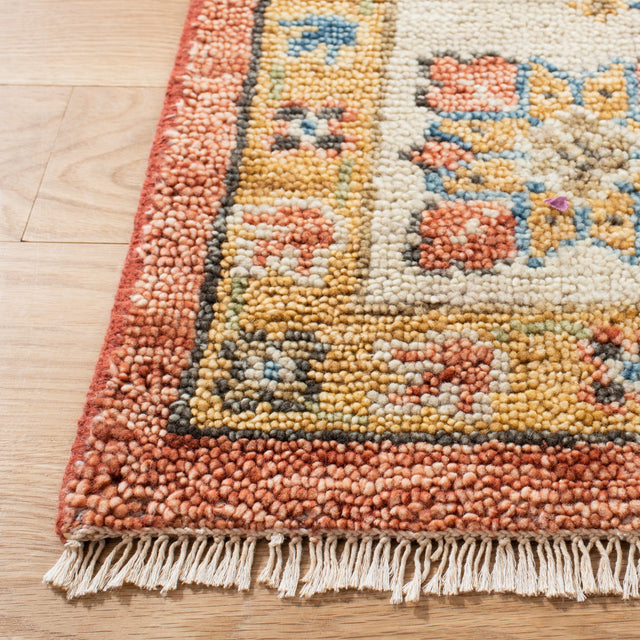 Safavieh Samarkand Srk170B Beige/Rust Rug.