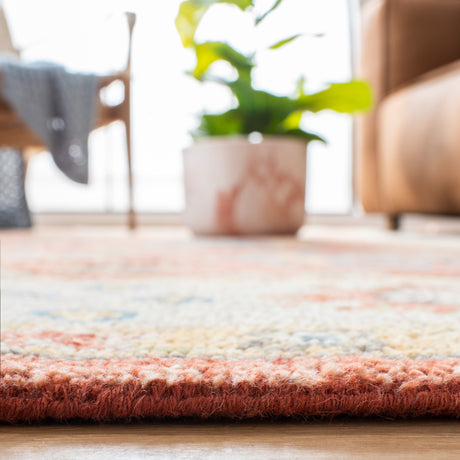 Safavieh Samarkand Srk170B Beige/Rust Rug.
