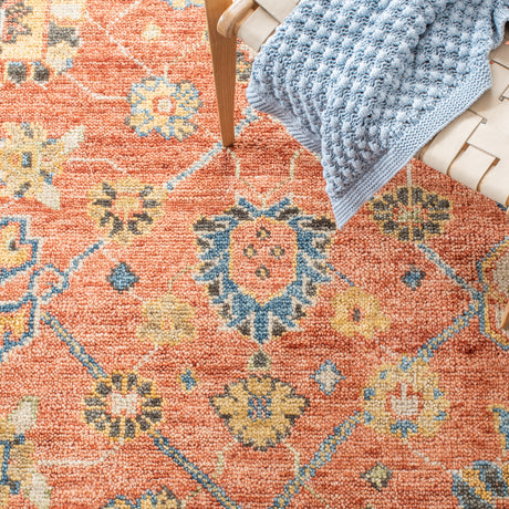Safavieh Samarkand Srk170B Beige/Rust Rug.