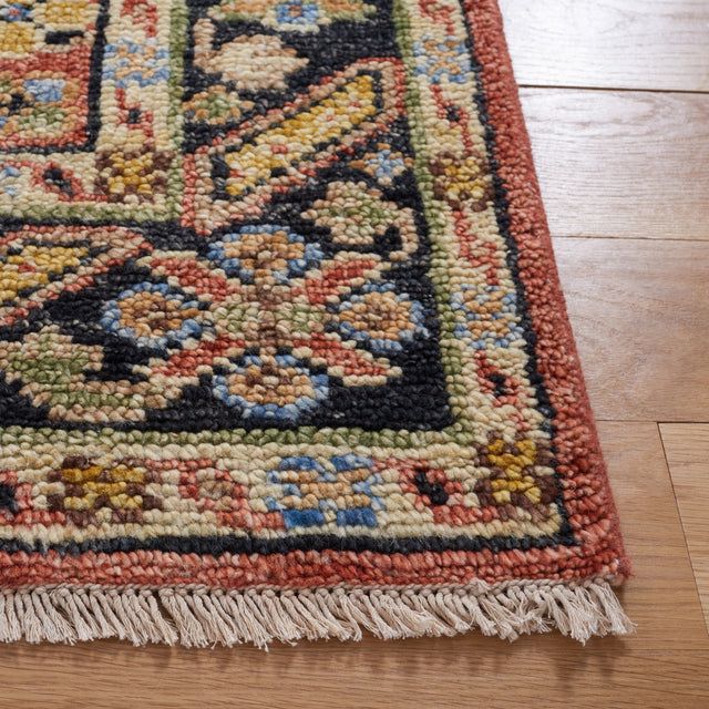 Safavieh Samarkand Srk172P Rust/Blue Rug.