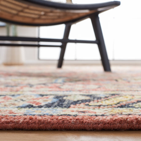 Safavieh Samarkand Srk172P Rust/Blue Rug.