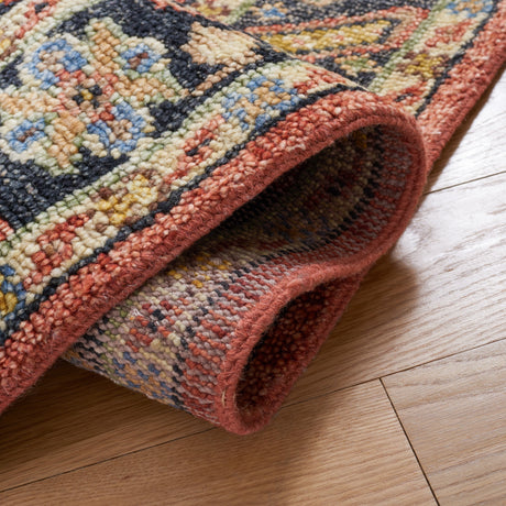 Safavieh Samarkand Srk172P Rust/Blue Rug.