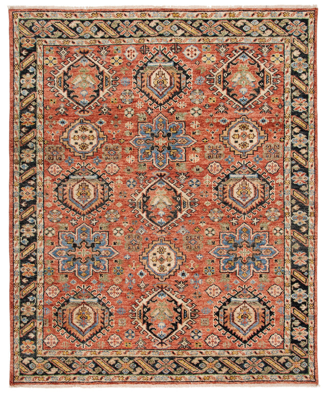 Safavieh Samarkand Srk172P Rust/Blue Rug.