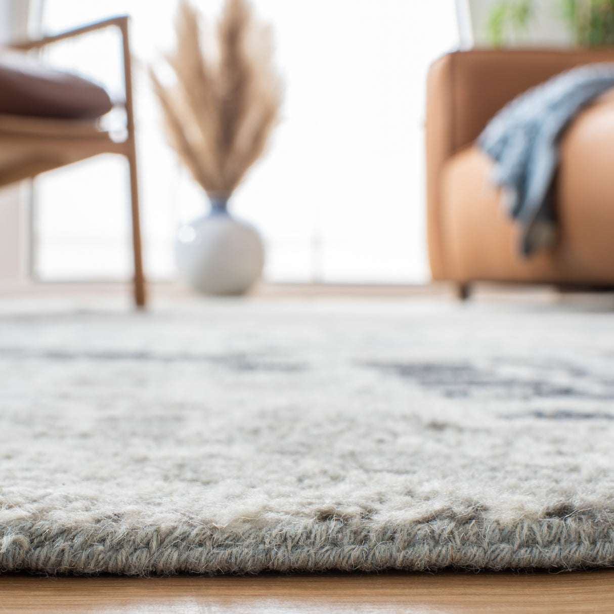 Safavieh Samarkand Srk181F Grey/Ivory Rug.