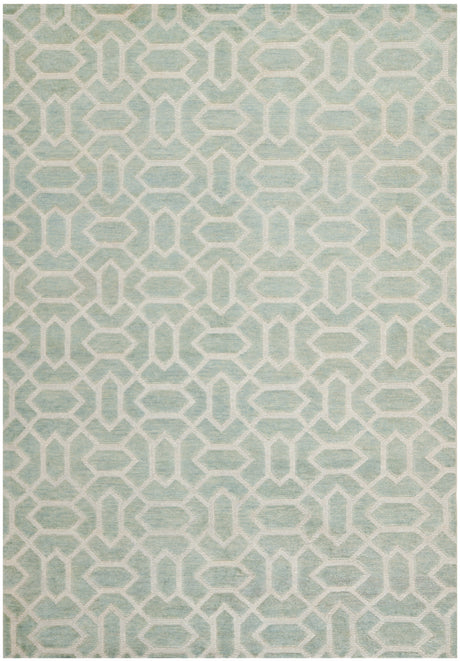 Safavieh Santa Fe Stf531A Light Grey/Silver Rug.