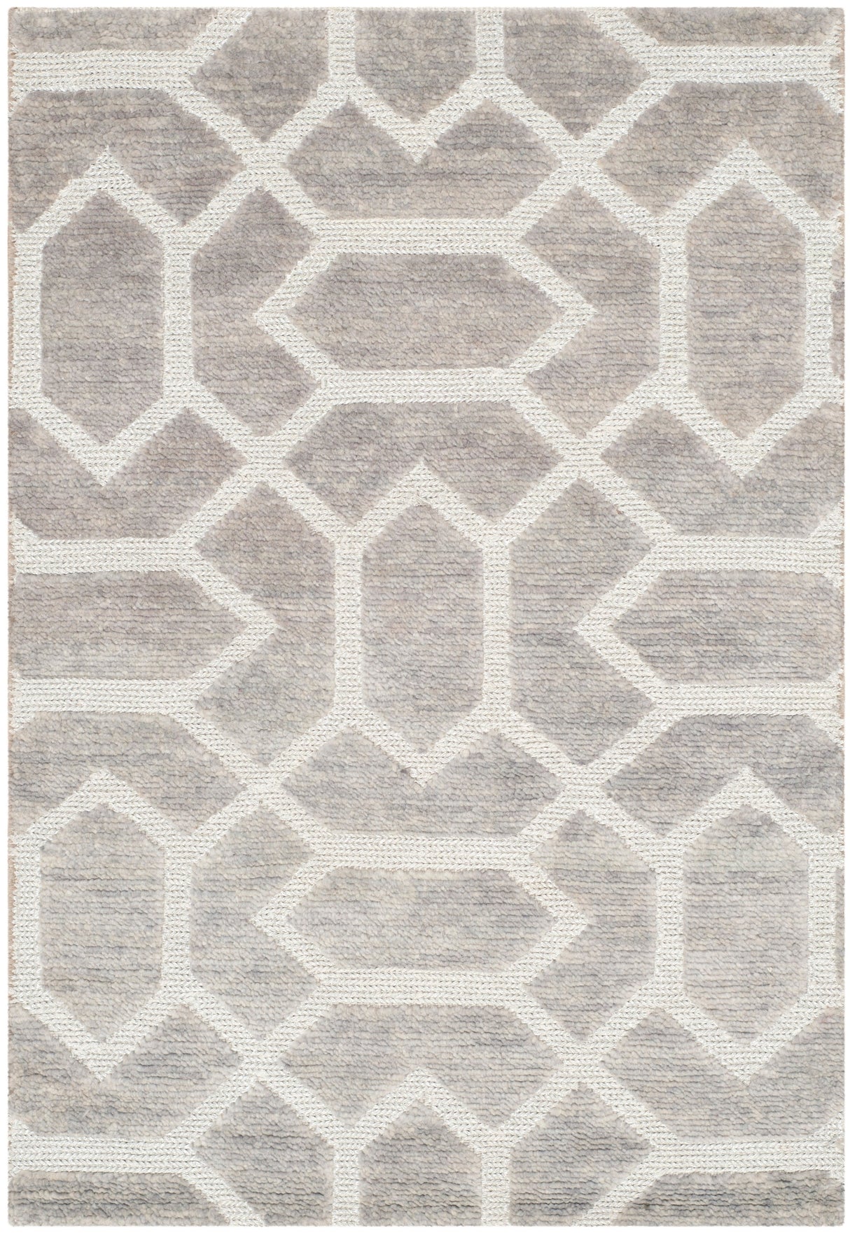 Safavieh Santa Fe Stf531C Dark Grey/Silver Rugs.