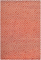 Safavieh Santa Fe Stf535D Rust/Silver Rugs.