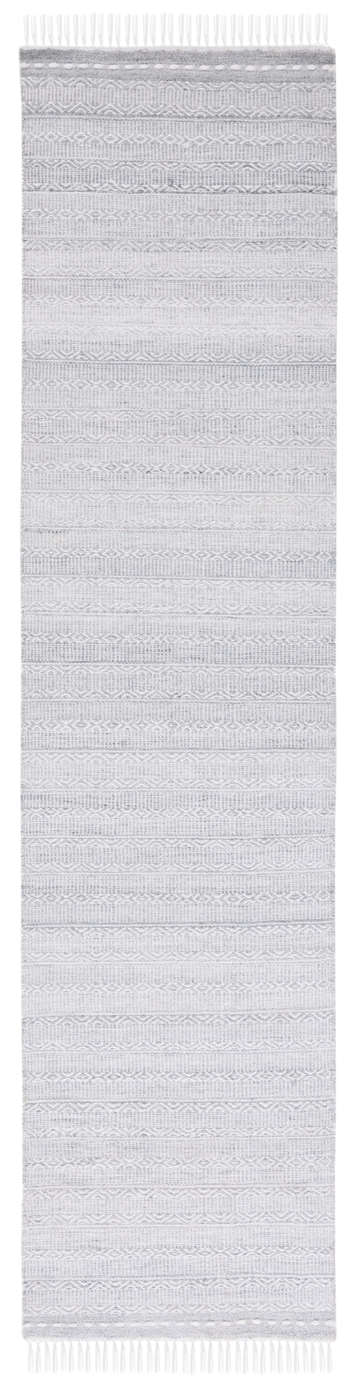 Safavieh Striped Kilim Stk104F Grey/Ivory Area Rug