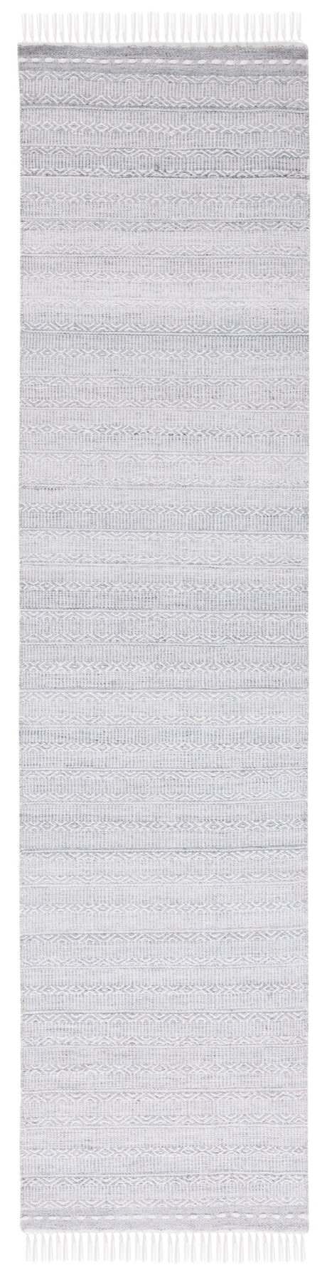 Safavieh Striped Kilim Stk104F Grey/Ivory Rug.