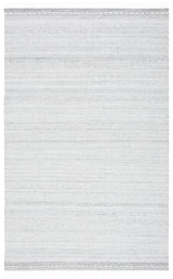 Safavieh Striped Kilim Stk104F Grey/Ivory Rug.