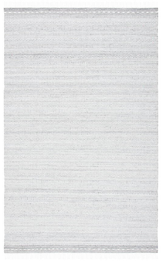 Safavieh Striped Kilim Stk104F Grey/Ivory Area Rug