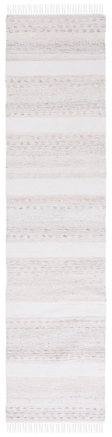 Safavieh Striped Kilim Stk105B Beige/Ivory Rug.