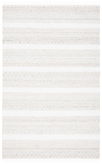 Safavieh Striped Kilim Stk105B Beige/Ivory Area Rug