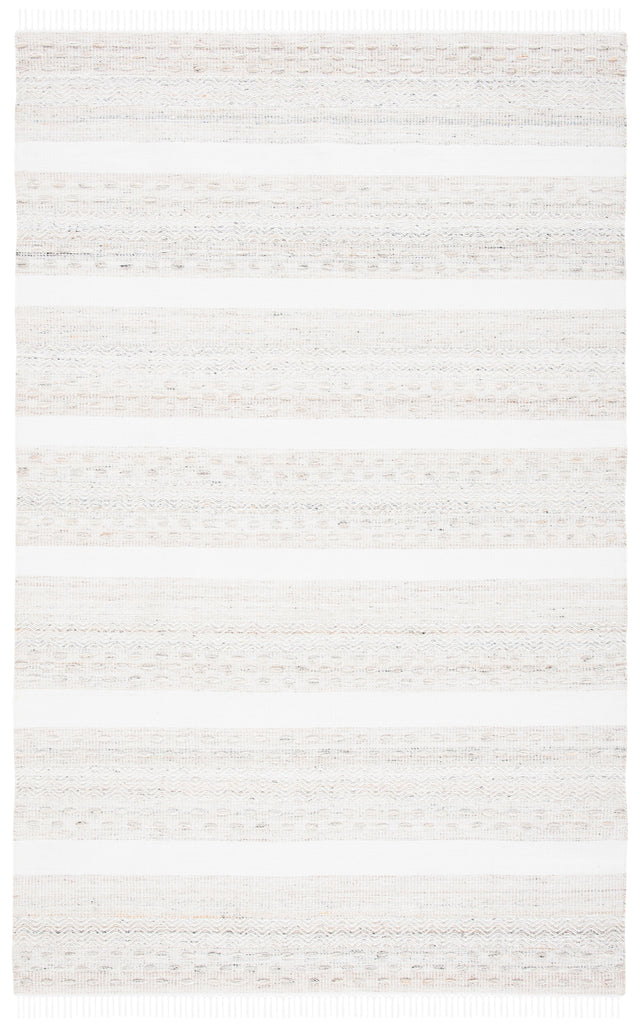 Safavieh Striped Kilim Stk105B Beige/Ivory Rug.