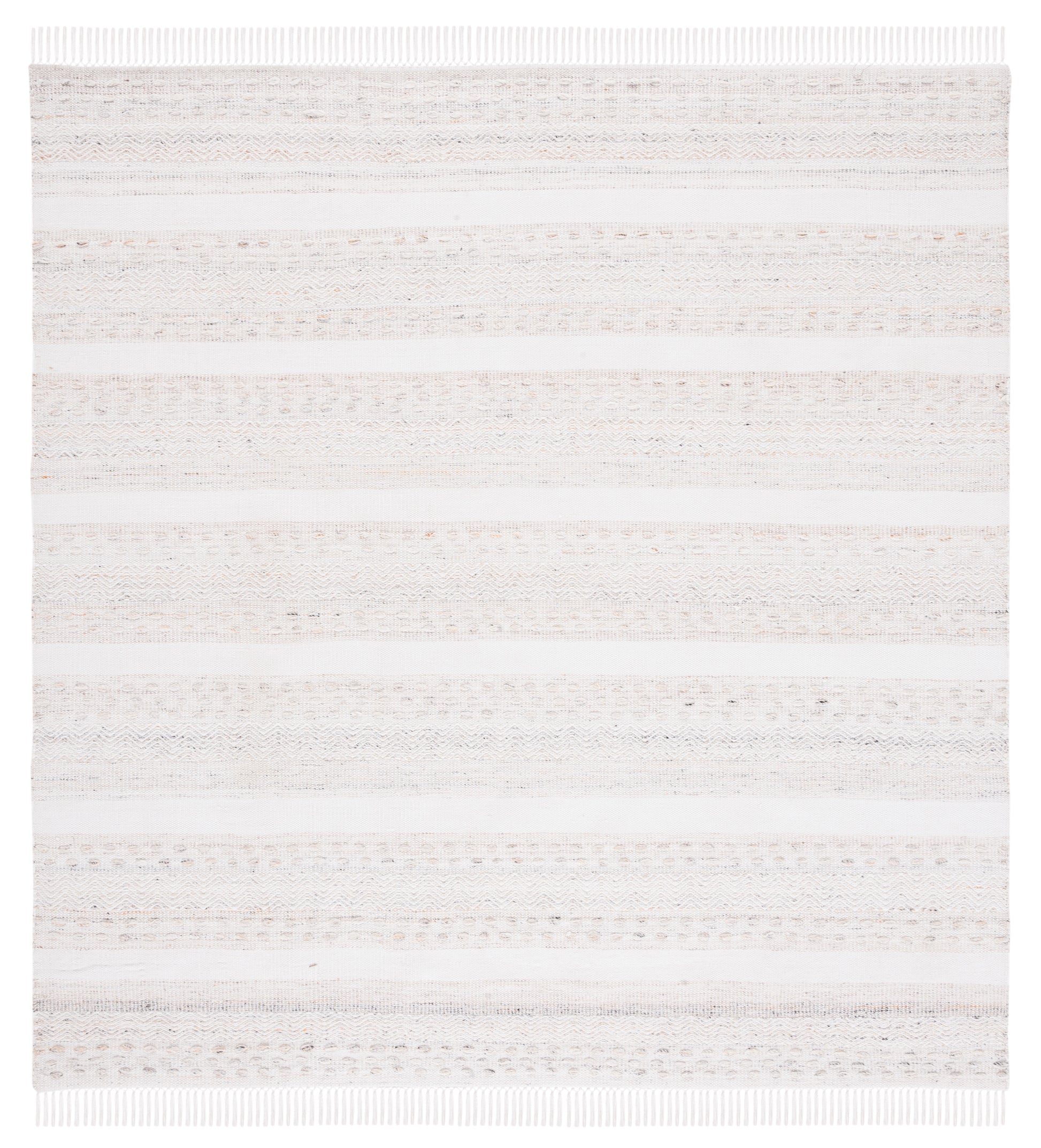 Safavieh Striped Kilim Stk105B Beige/Ivory Area Rug