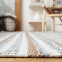 Safavieh Striped Kilim Stk106F Grey/Ivory Area Rug