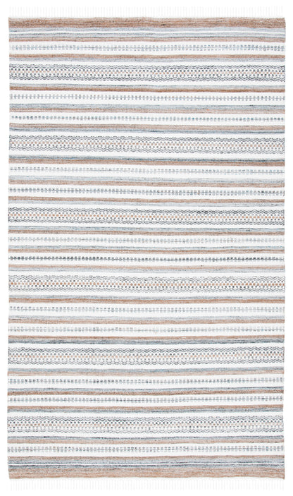 Safavieh Striped Kilim Stk106F Grey/Ivory Area Rug