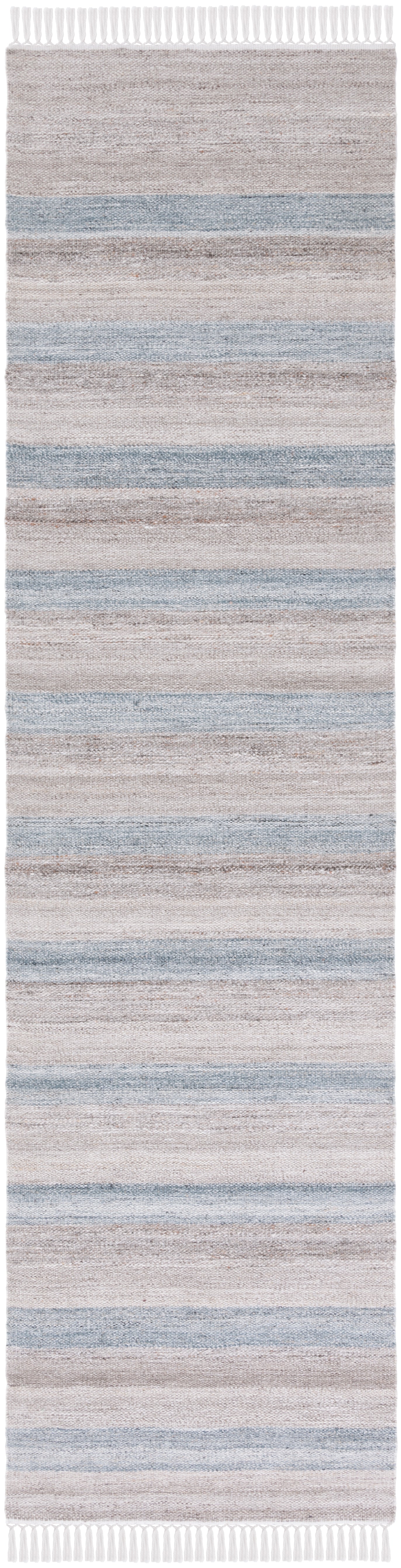 Safavieh Striped Kilim Stk107F Grey/Beige Area Rug