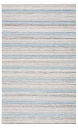 Safavieh Striped Kilim Stk107F Grey/Beige Rug.