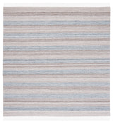 Safavieh Striped Kilim Stk107F Grey/Beige Rug.