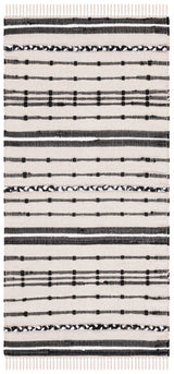 Safavieh Striped Kilim Stk206B Beige/Black Rug.