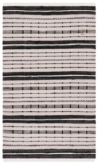 Safavieh Striped Kilim Stk206B Beige/Black Area Rug